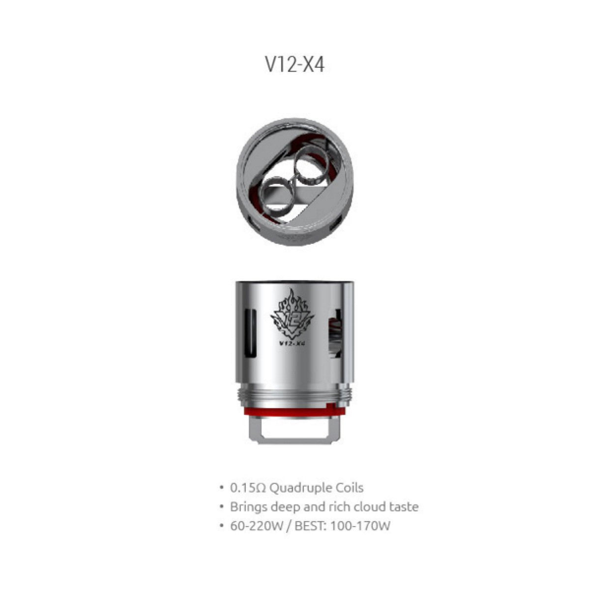 SMOK TFV12 Atomizers-One Piece