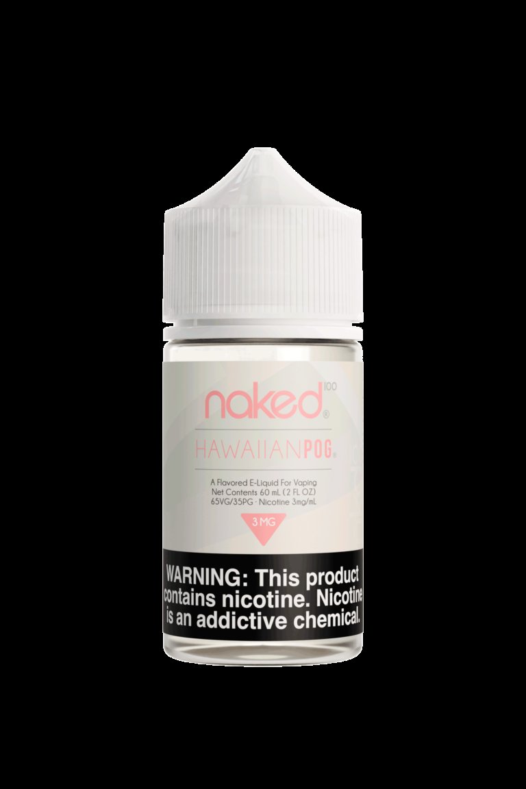 Naked 100 Hawaiian POG passion fruit orange guava flavour