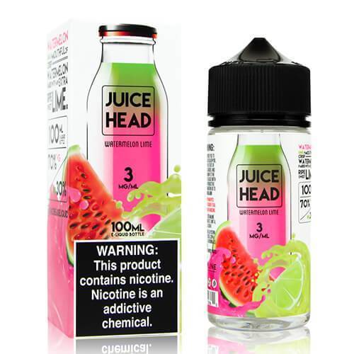 Juice Head Watermelon Lime e-liquid bottle