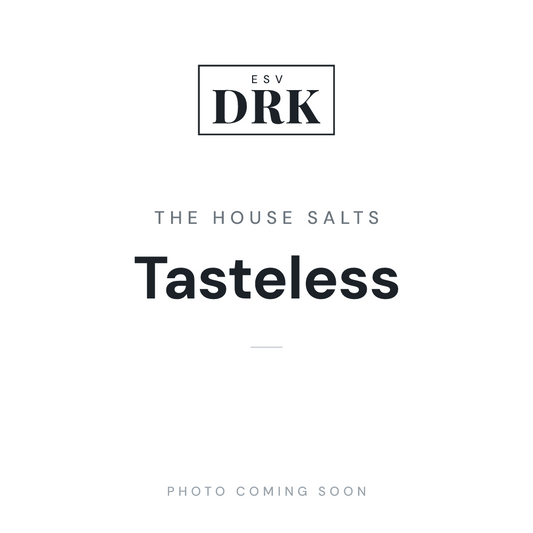 The House Salts Tasteless unflavoured nic salt e-liquid bottle